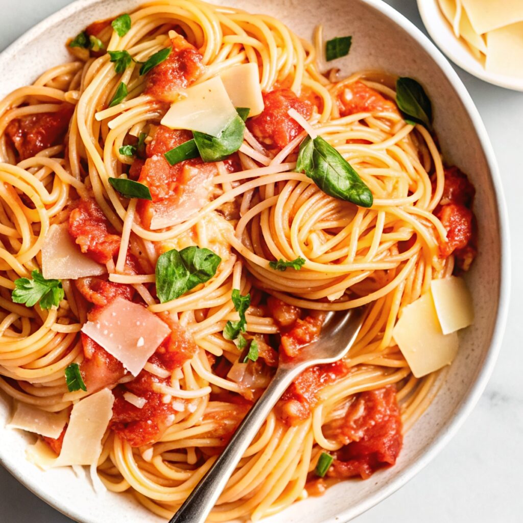 Making 20-Minute Fresh Tomato Pasta