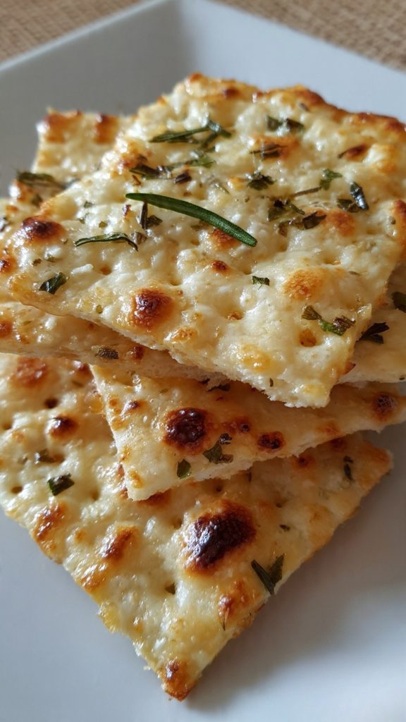 2 Ingredients Cottage Cheese Crackers