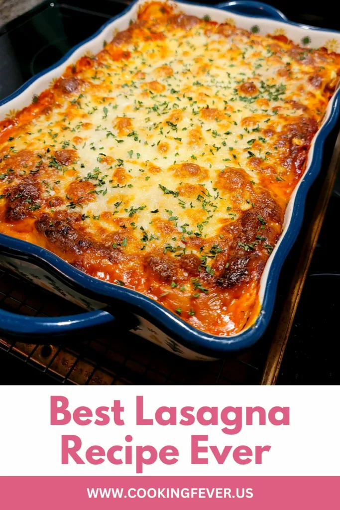 Best Ever Lasagna Recipe (by John Chandler)