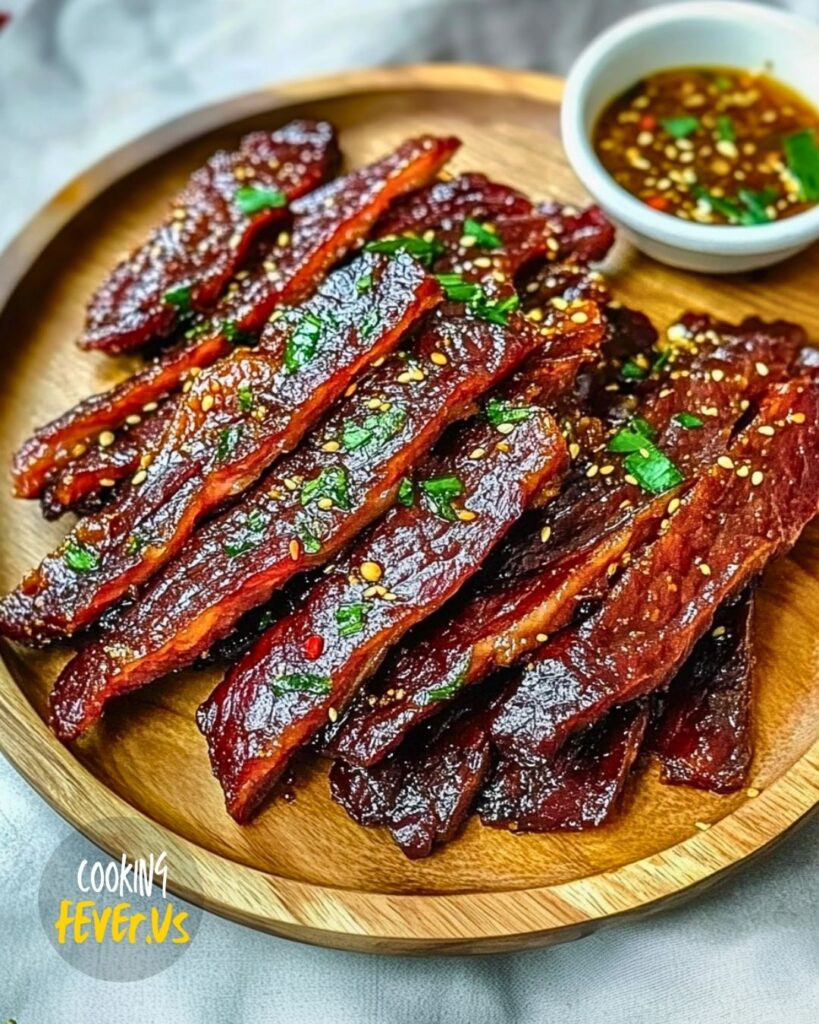 Preparing Air Fryer Beef Jerky