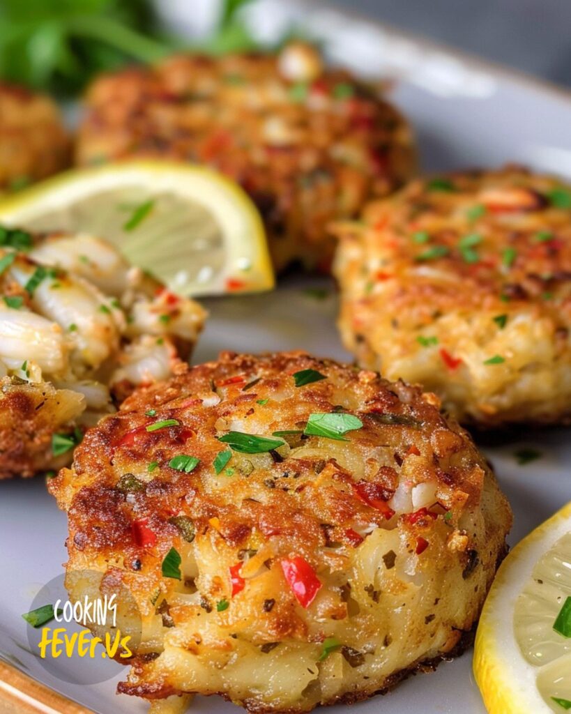 Making Air Fryer Crab Cakes