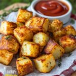 Air Fryer Crispy Rosemary Potato Bites Recipe