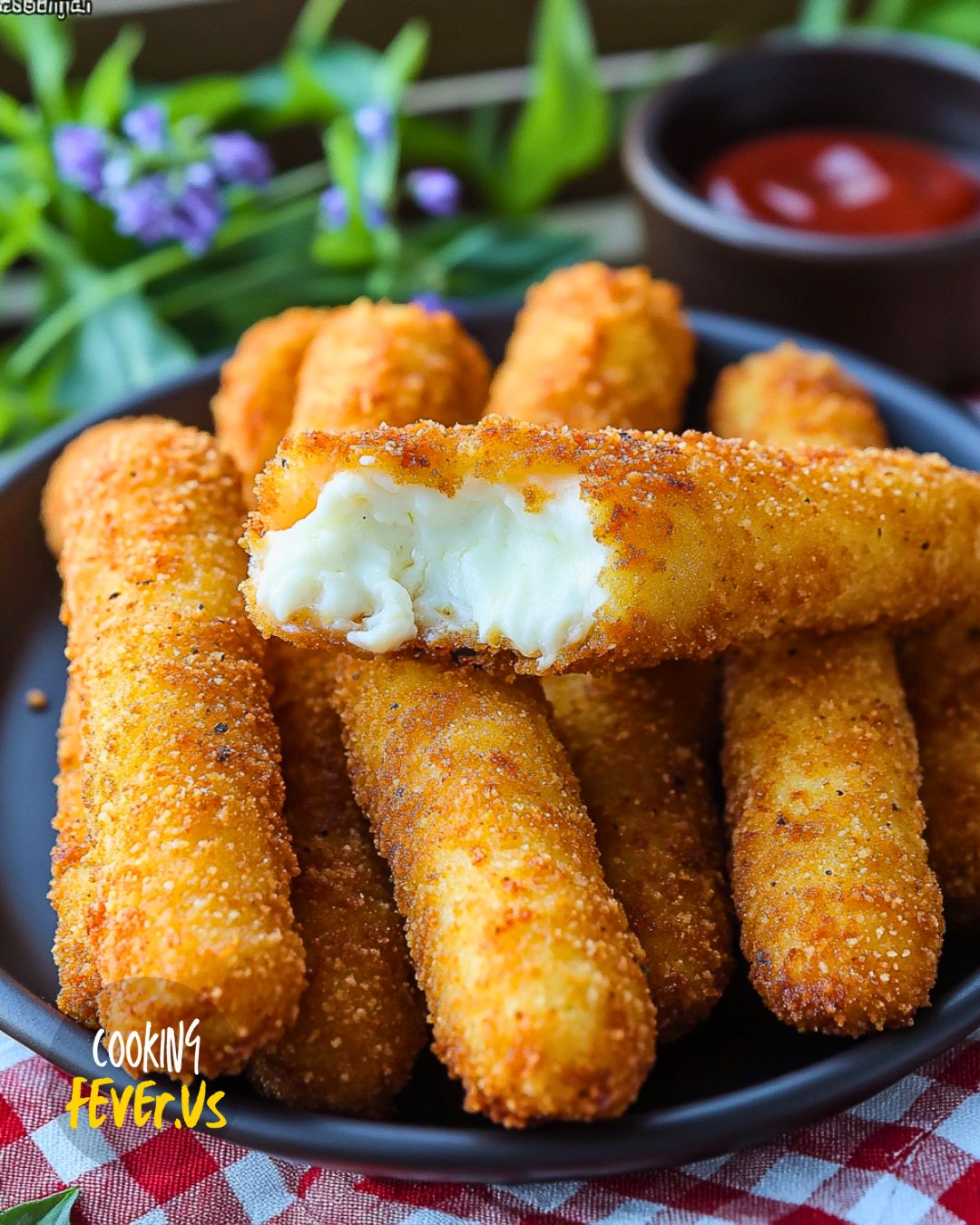 Air Fryer Frozen Mozzarella Sticks Recipe