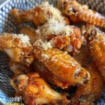 Air Fryer Garlic Parmesan Chicken Wings Recipe