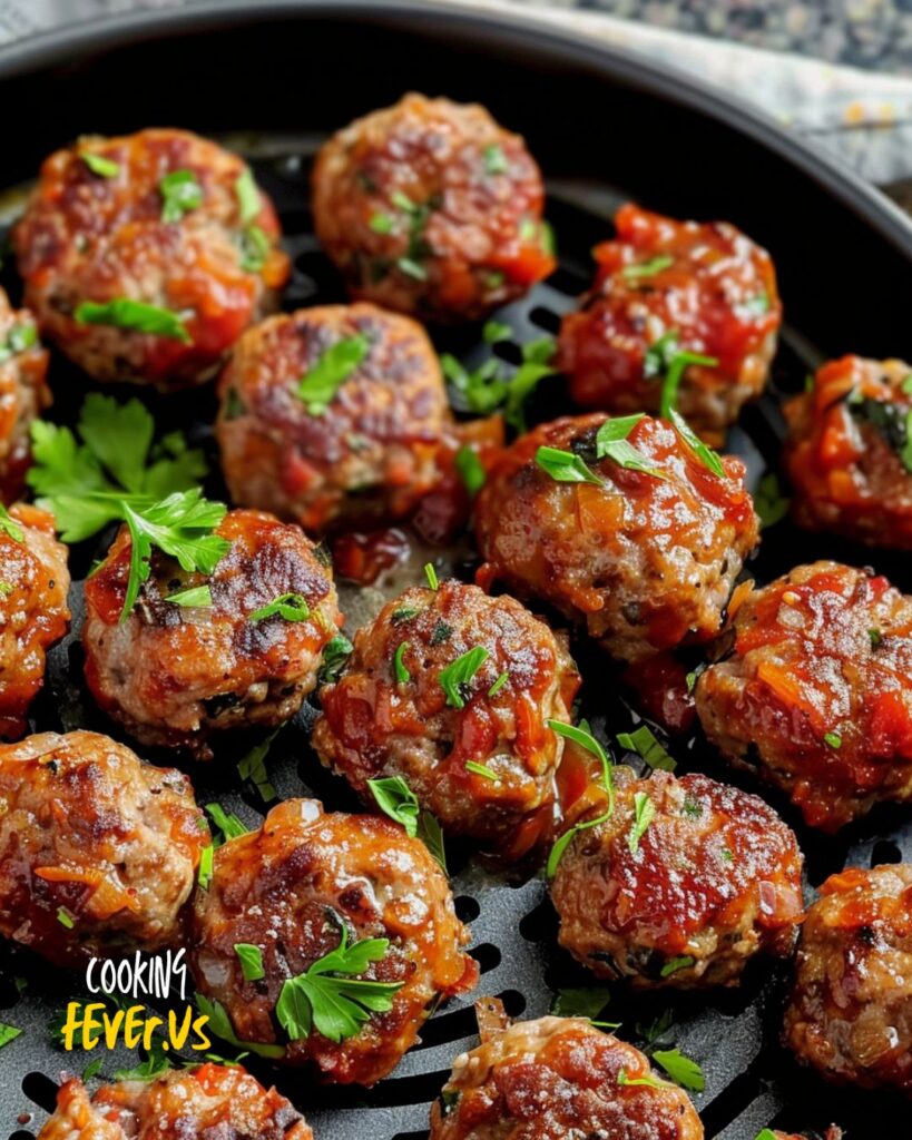 Air Fryed Meatballs