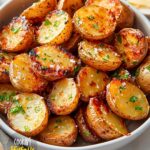 Air Fryer Parmesan Roasted Baby Potatoes Recipe