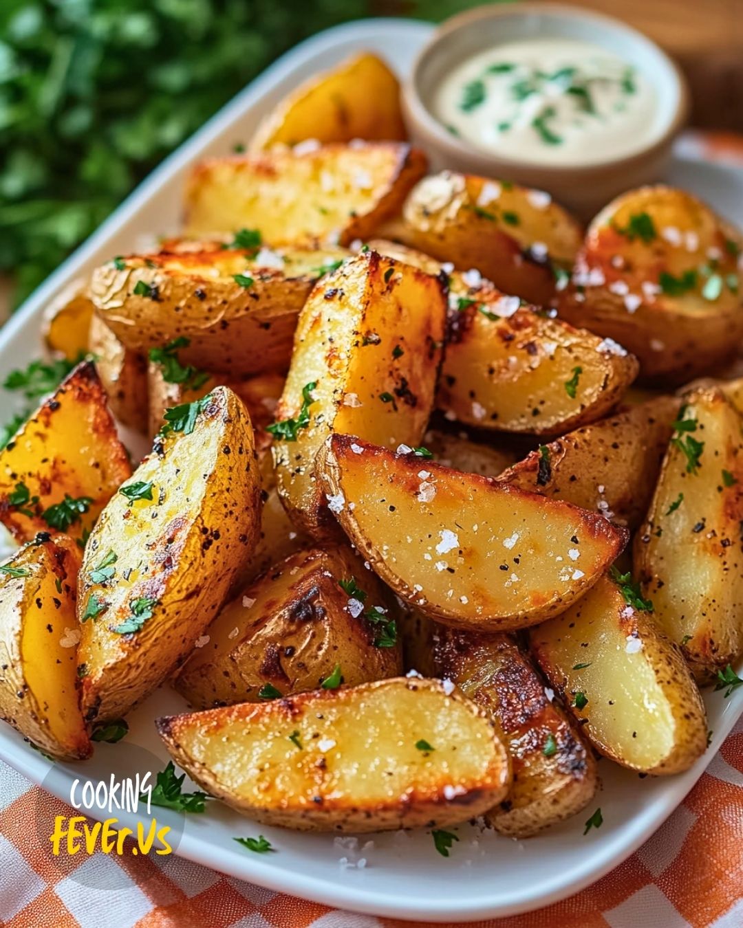 Air Fryer Potato Wedges Recipe