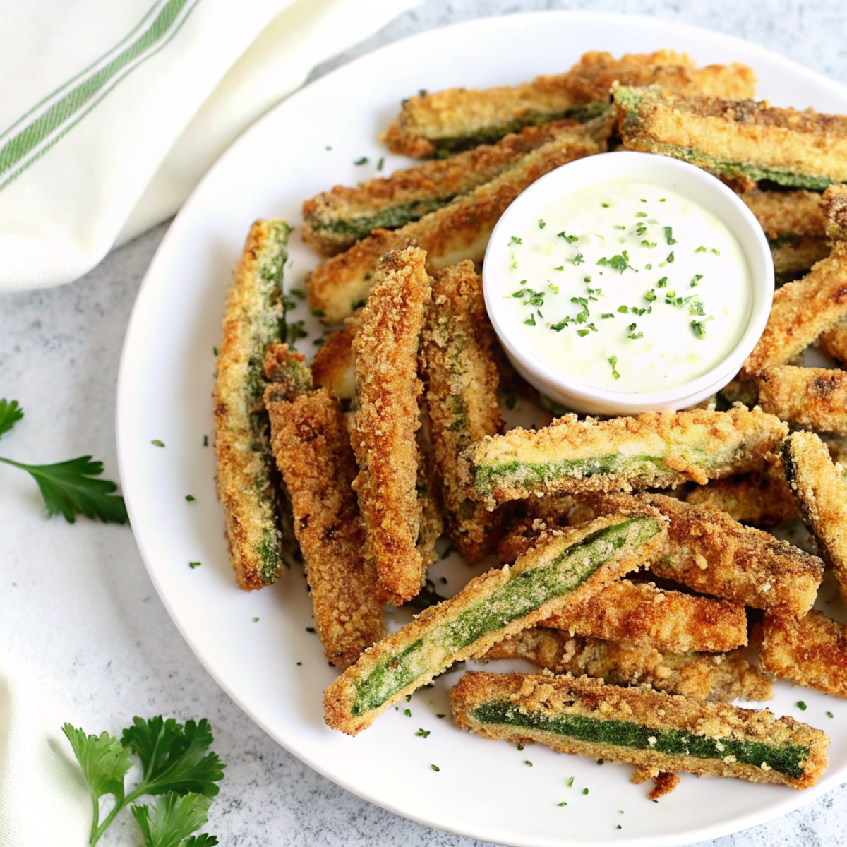 Air Fryer Zucchini Fries Recipe