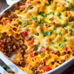 Amish Hamburger With Fall Veggies Bake Recipe