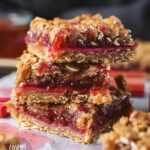 Amish Oatmeal Rhubarb Bars