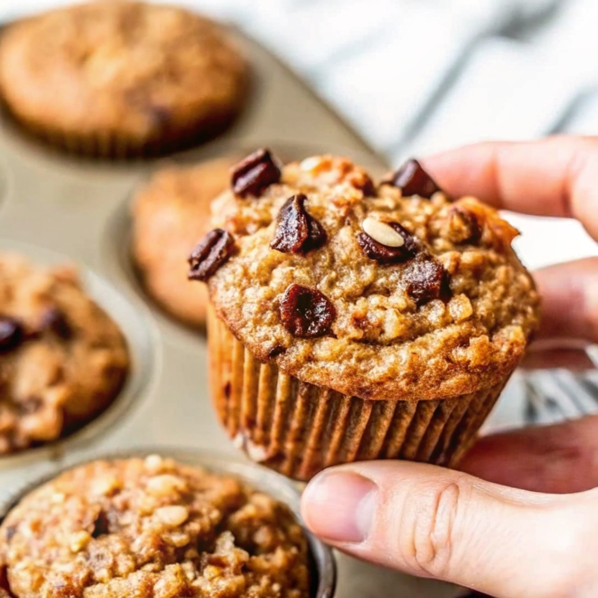Apple Zucchini Carrot Muffins