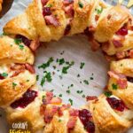 Bacon Brie Crescent Wreath Recipe