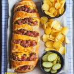 Bacon Cheeseburger Stuffed French Bread Recipe