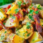 Bacon Potato Salad with Sweet Mustard Dressing Recipe