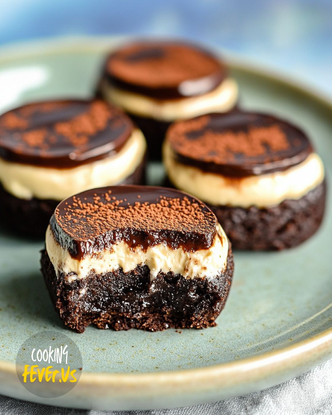 Baileys Cheesecake Brownie Bites Recipe