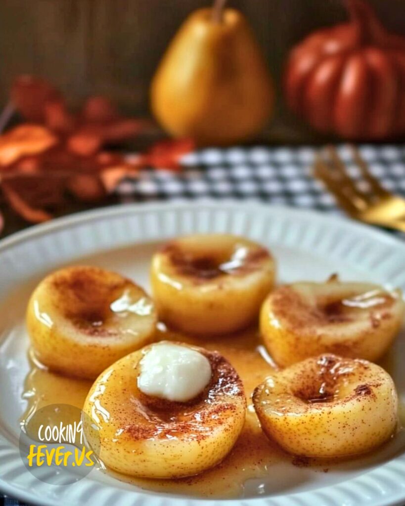 Baked Pears With Cinnamon And Honey