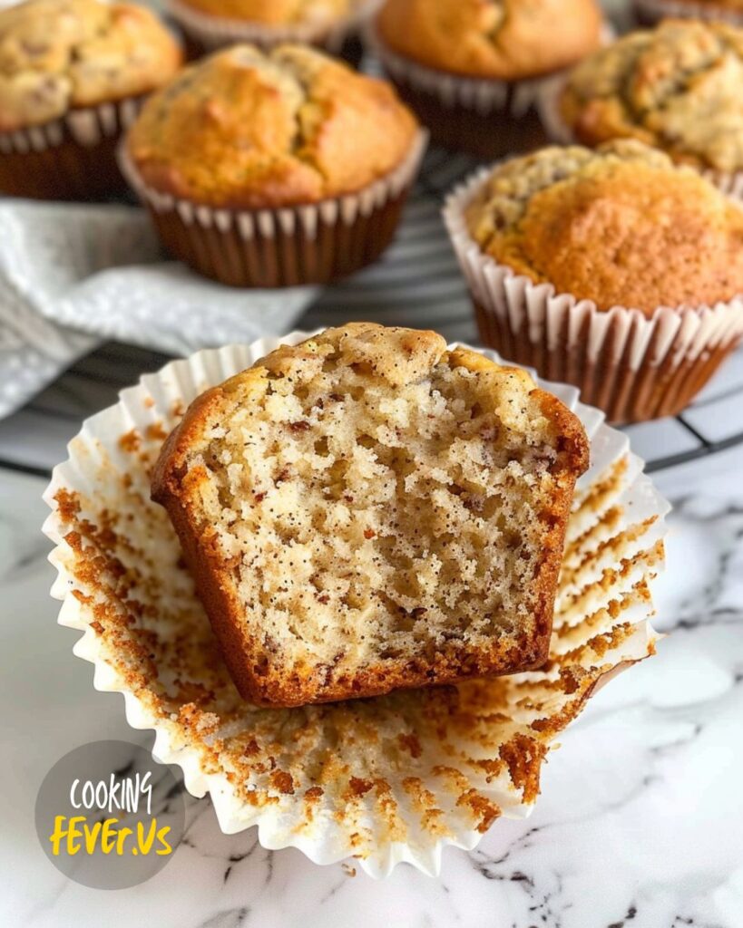 halfed Banana Muffins