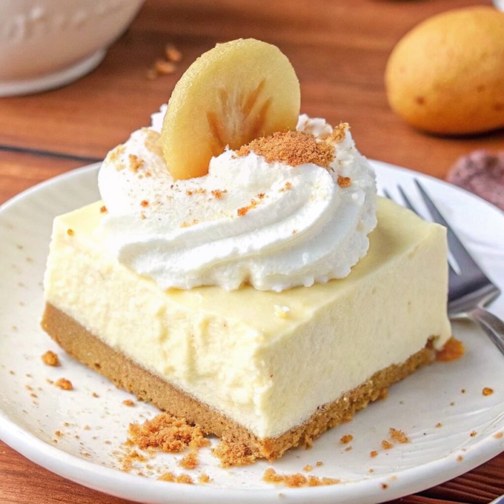Banana Pudding Cheesecake Bars