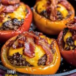 Bbq Bacon Cheeseburger Stuffed Peppers Recipe