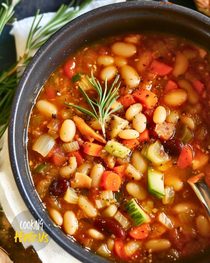 Bean, Barley, And Bacon Soup Recipe