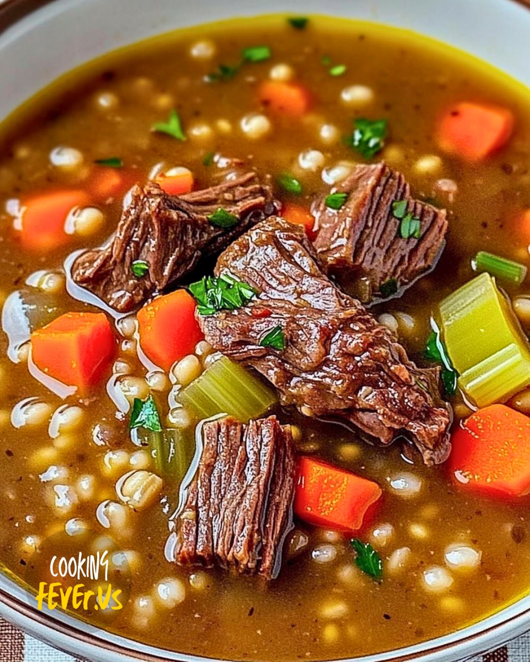 Beef Barley Soup Recipe