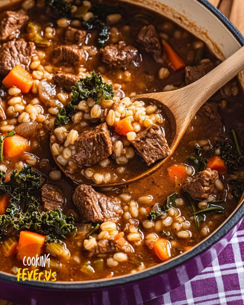 Beef and Barley Stew Recipe