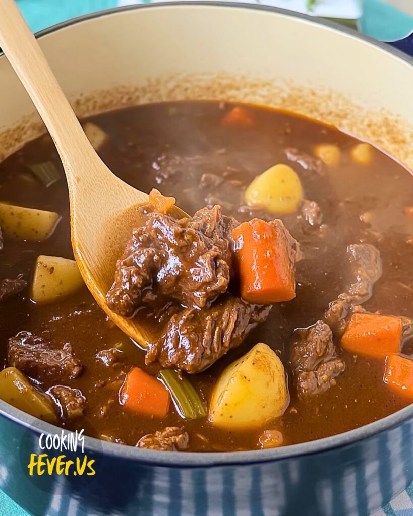 Preparing Best Stove Top Beef Stew