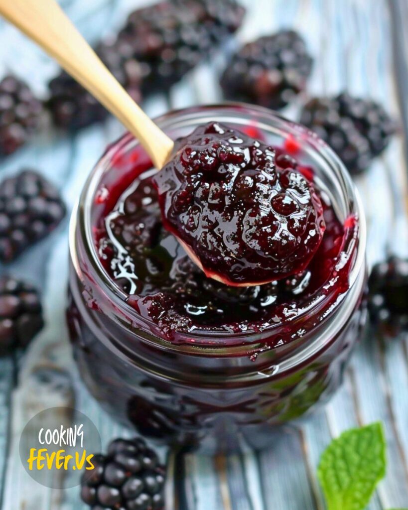 Making Blackberry Jam