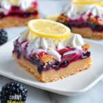 Blackberry Lemon Curd Bars Recipe