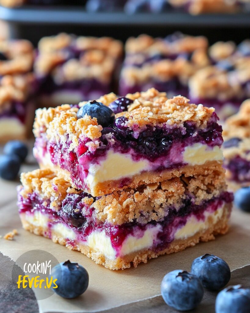 Blueberry Cream Cheese Bars Recipe