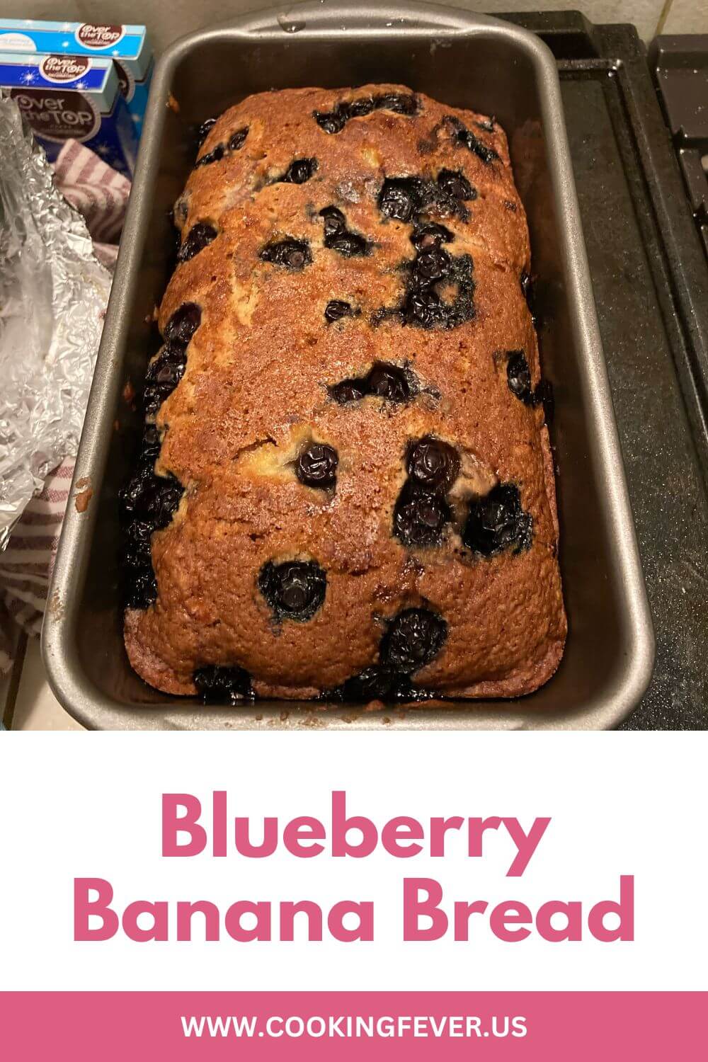 Blueberry Banana Bread