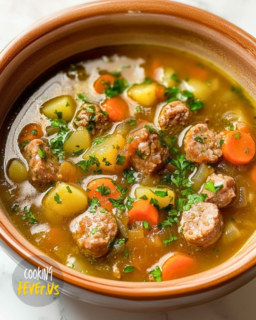 Bratwurst Soup Recipe