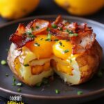 Breakfast Potato Volcanoes Recipe