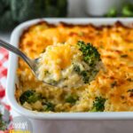 Broccoli Cheddar Rice Casserole Recipe