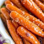 Brown Sugar Glazed Carrots Making