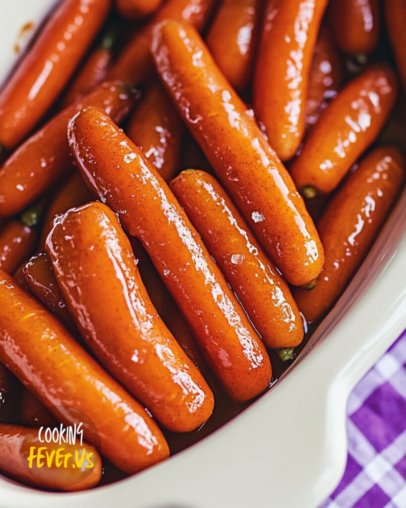 Preparing Brown Sugar Glazed Carrots