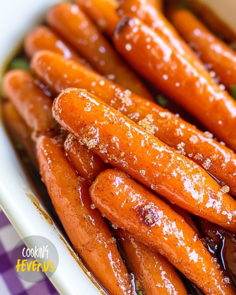 Brown Sugar Glazed Carrots Making