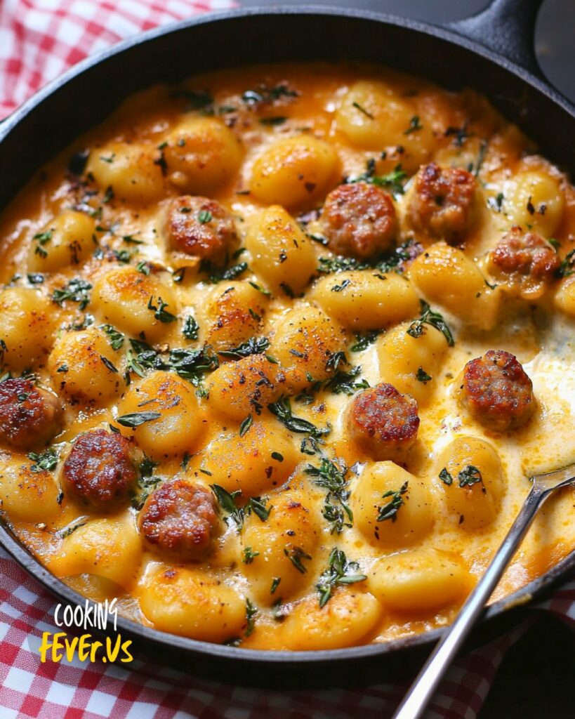 Butternut Squash Gnocchi with Sausage Recipe