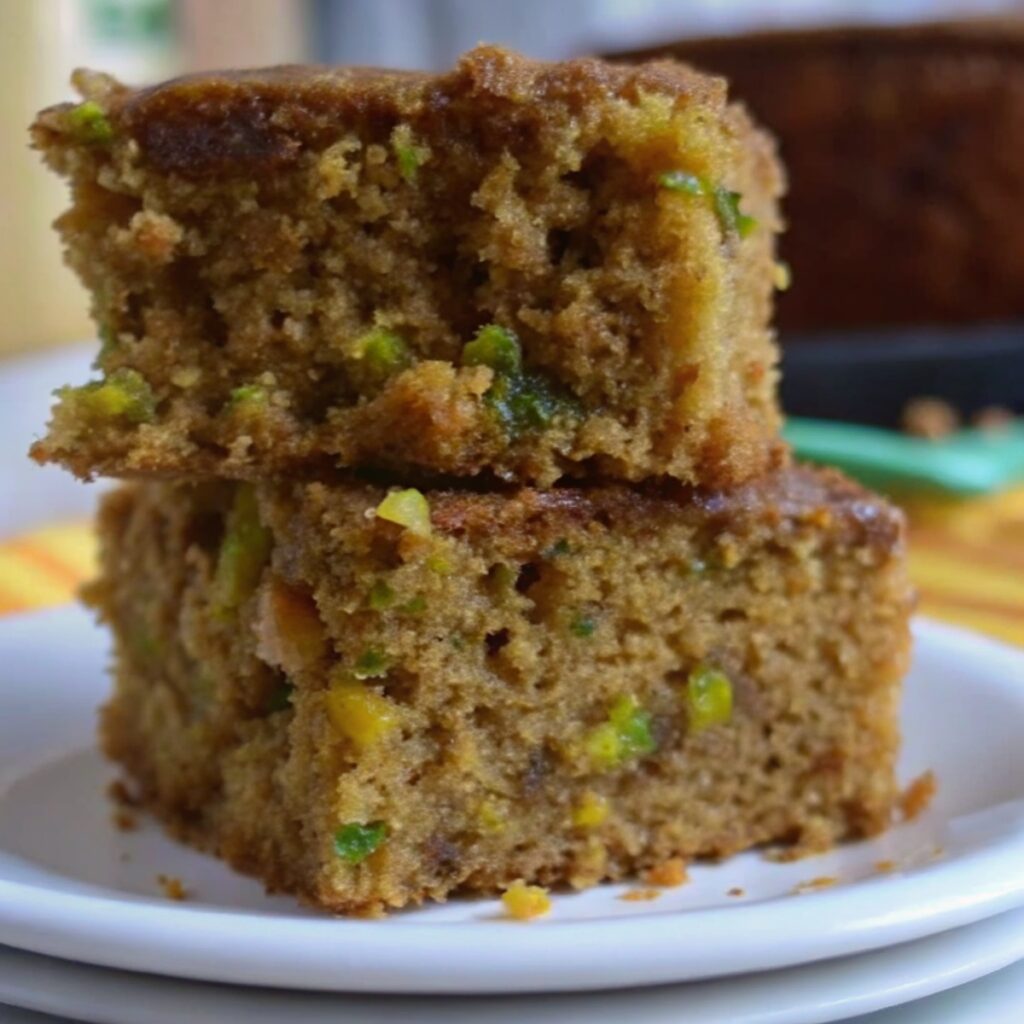 Butterscotch Zucchini Cake Recipe