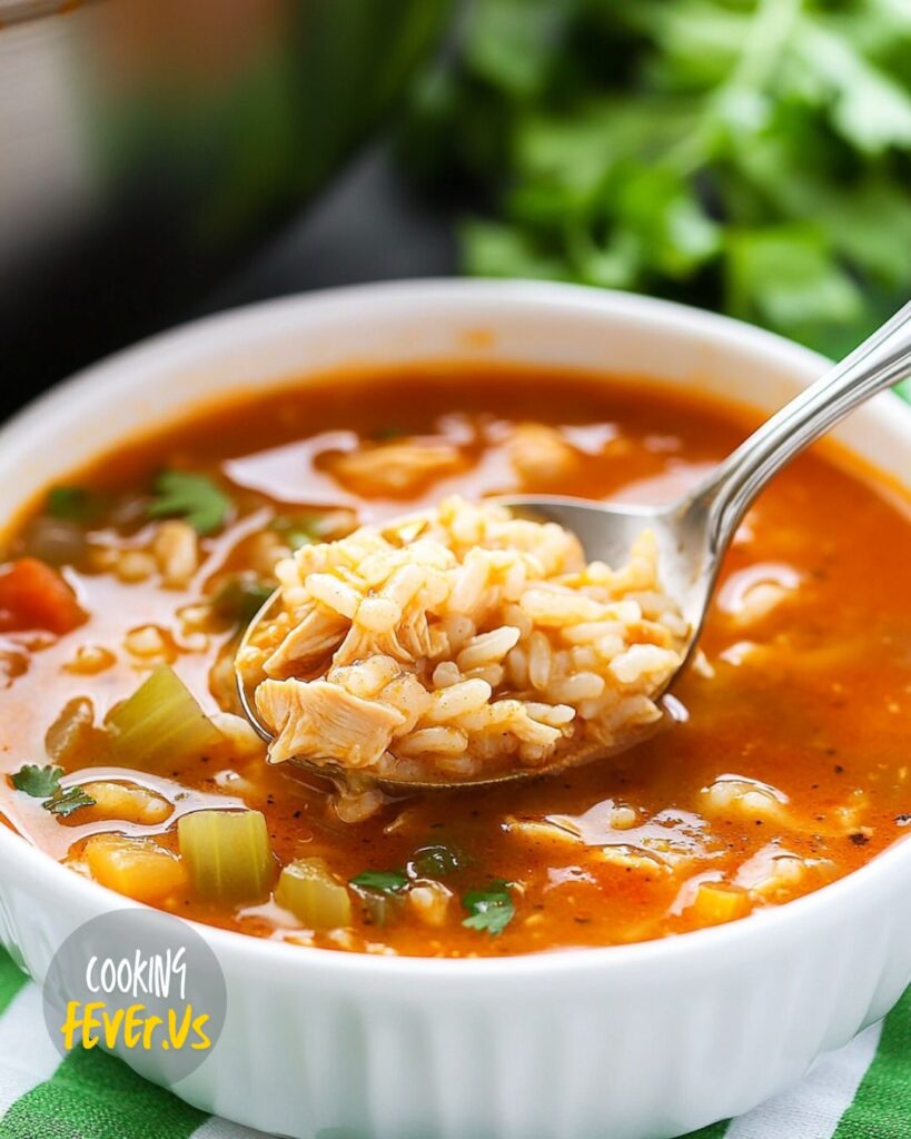 Cajun Chicken and Rice Soup Recipe