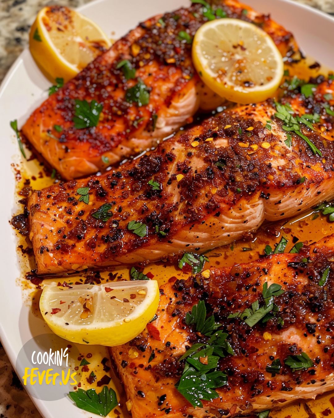 Cajun Honey Butter Salmon Recipe