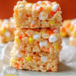 Candy Corn Rice Krispie Treats Recipe