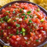 Canned Diced Tomato Salsa Recipe