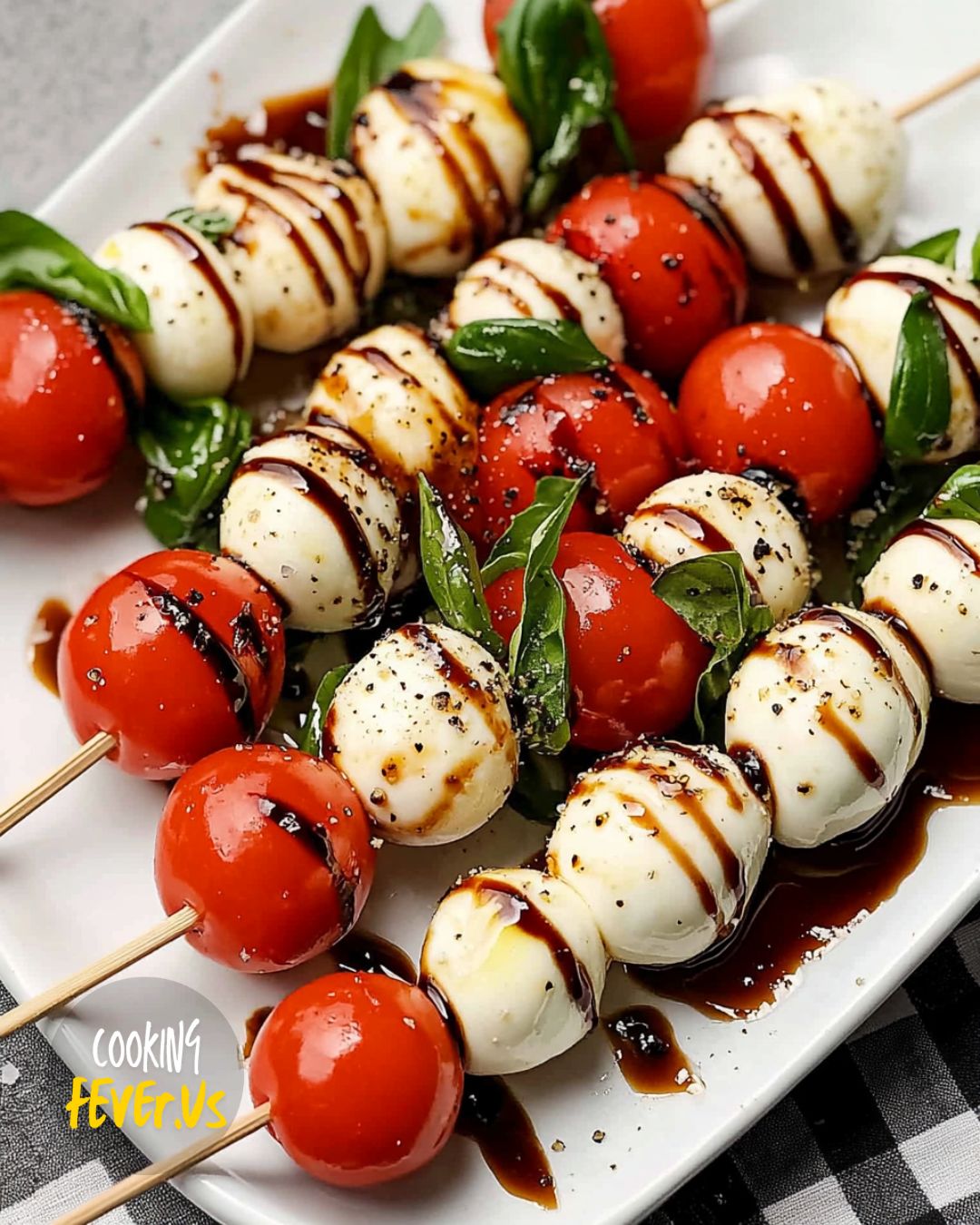 Caprese Salad Skewers Recipe