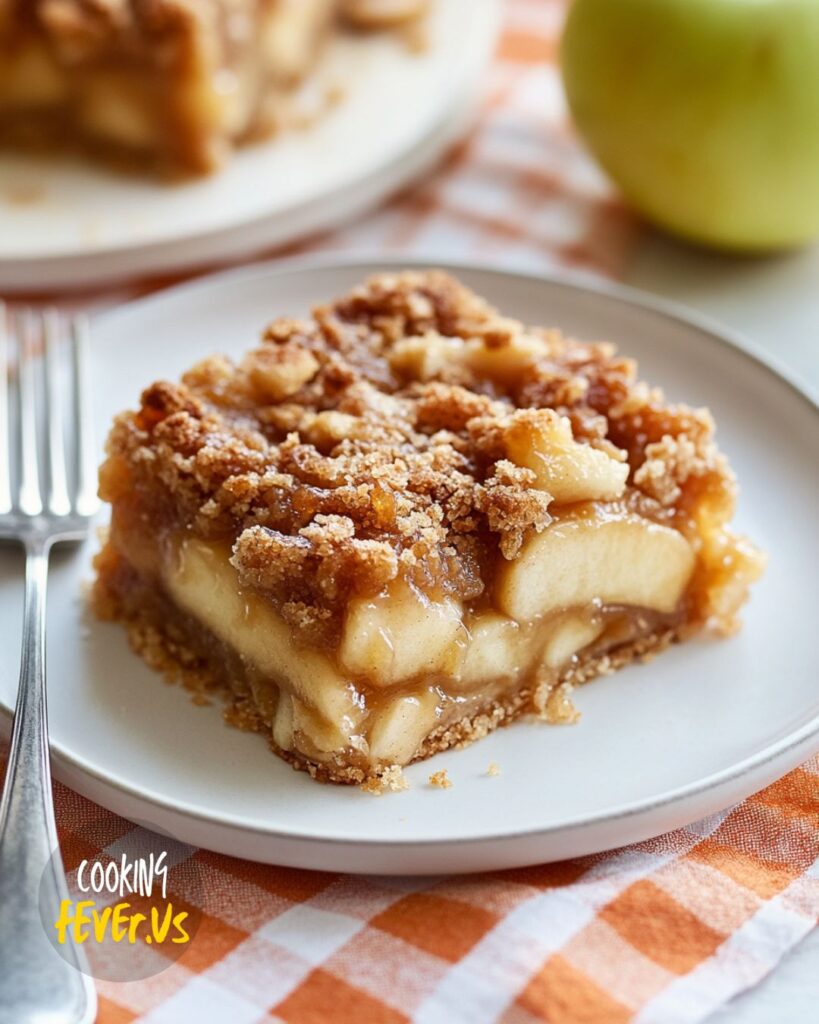 recipe for Caramel Apple Bars