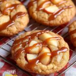 Making Caramel Apple Cookies