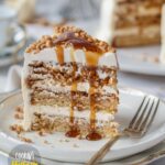 Caramel Crunch Cake Recipe