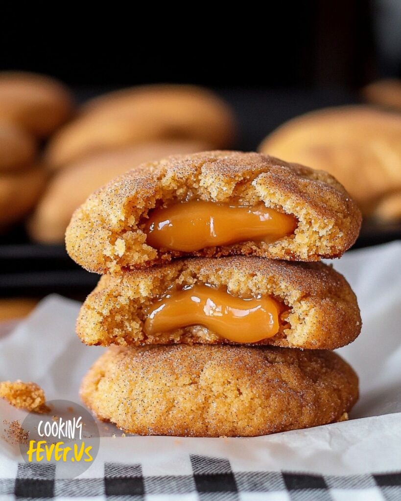 Caramel Stuffed Snickerdoodles Recipe