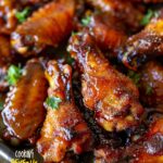 Caramelized Baked Chicken Legs or Wings