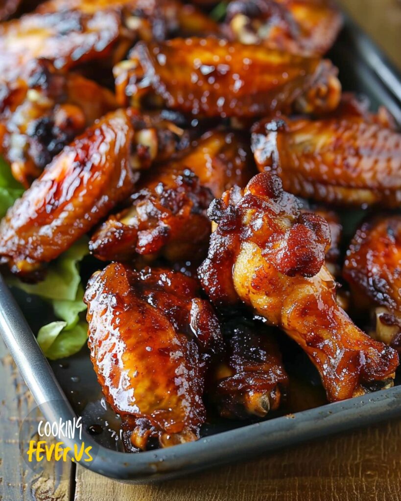 Making Caramelized Baked Chicken Legs or Wings